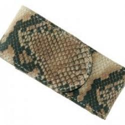 Étui Pielcu cuir façon peau de serpent pour couteaux de 11/12 cm de manche.
