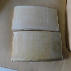 RE25  2 PLAQUES BALISTIQUES LATERALES DE NIVEAU 3  POLYETHYLENE CONTRE LES CALIBRES DE GUERRE