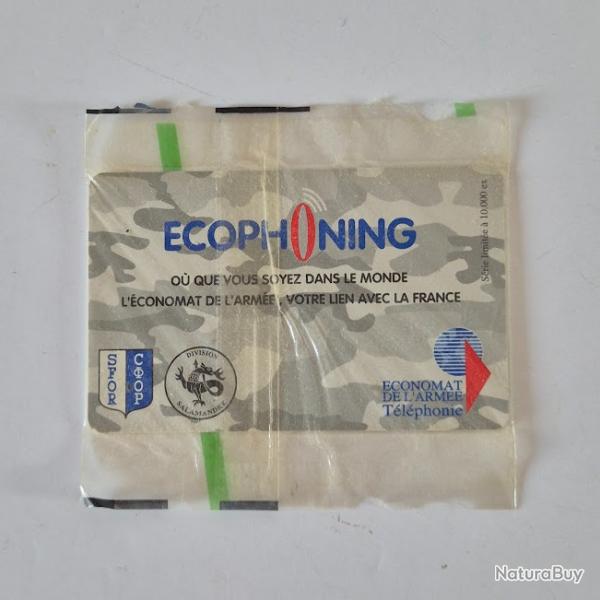 carte Ecophoning (conomat des armes): neuve sous emballage d'origine