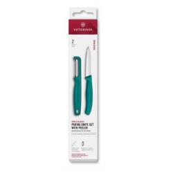 6.7114.21C1 Set 2 pièces Victorinox Swissclassic vert
