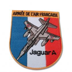 Armée de l'Air Française - Jaguar A ( Hauteur : 90 mm Largeur : 70 mm ) A coudre ou à coller au fer