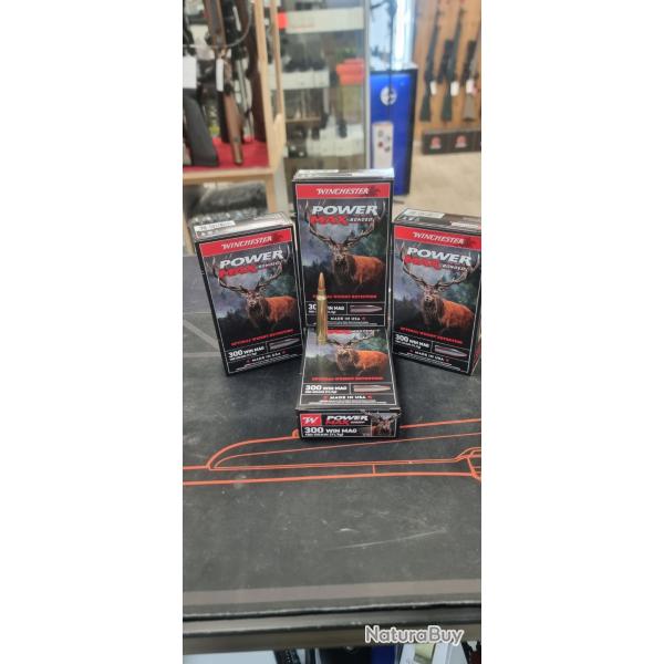 1 boite de 20  balles calibre 300 win power max bonded 180gr