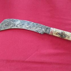 Couteau ancien Piha Kaeta du Sri Lanka Ceylan .