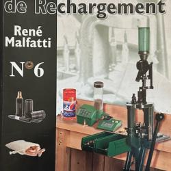 Manuel de rechargement René?Malfatti N°?6 (6? édition) ? bon état