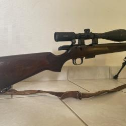 Carabine Cz varmin cal 17 hmr + lunette hawke 4 16 *50 et modérateur de son