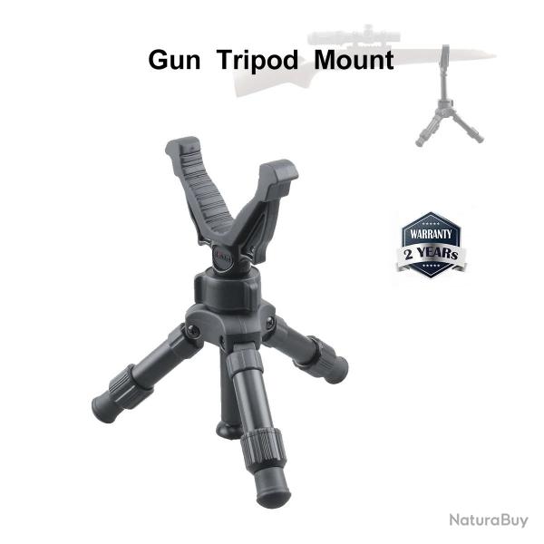 Trpied Tir Rglable RokStad RSGR-06 Support Polyvalent pour Fusil Chasse Comptition Entranement