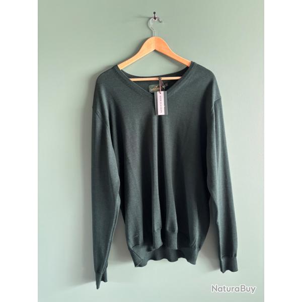 Pull Laksen vert taille 2XL