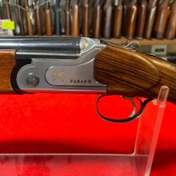 FUSIL SUPERPOSÉ FABARM, MODÈLE LE LYS, CALIBRE : 12/70, BON ÉTAT, MONO DÉTENTE SÉLECTIVE, ÉJECTEURS