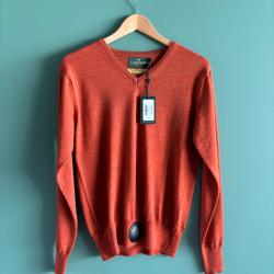 Pull Laksen orange taille M