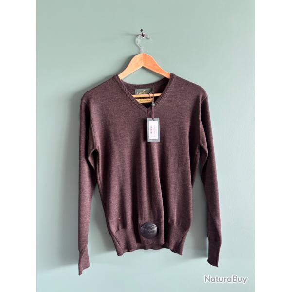 Pull Laksen marron taille L