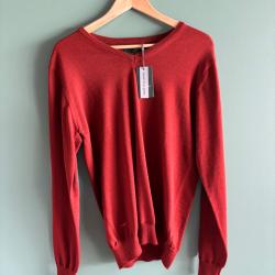 Pull Laksen Sussex rouge taille S