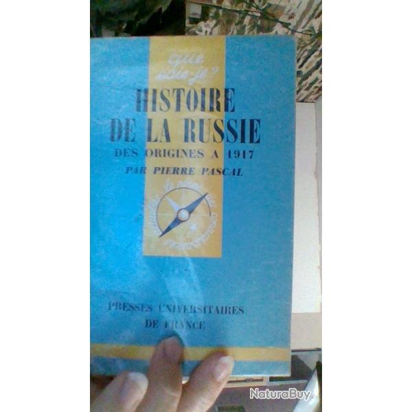 Histoire de la Russie des origines a 1917 P. Pascal - Que sais je - Presses universitaires de France