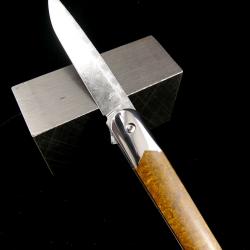 Couteau pliant MTBlades - Verrouillage Linerlock - fait-main par B. Thuillier - Pièce unique