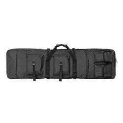 Housse Fusil Longue Poches + Bretelles - 100 cm - Noire- Delta Armory