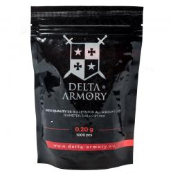 Billes Airsoft 0.20gr Blanche - Delta Armory - Sac 1000 billes