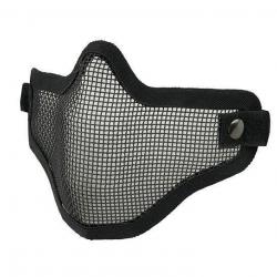 Masque Grille Stakker Gen1 - bas de visage Noir - Delta Armory