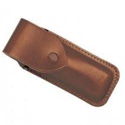 Etui Pielcu  cuir marron pour couteaux de 12/13 cm de manche.