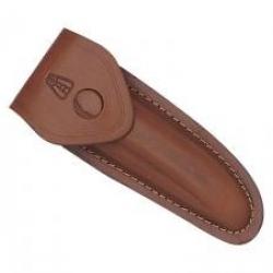 Etui Pielcu cuir marron port horizontal, transversal ou vertical pour Laguiole