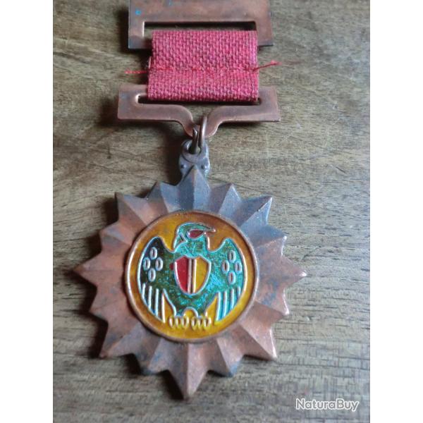 mdaille mail arme kuomintang aigle partie nationaliste chine
