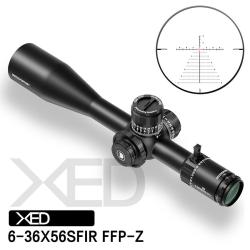 DiscoveryOpt XED 6-36x56SFIR FFP Zero Stop Scope 35mm Tube Hoya FCD100 Verre gravé Illuminé