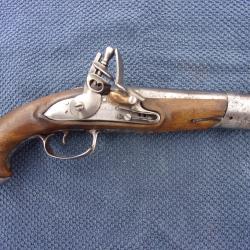 pistolet silex de GENDARMERIE AN IX