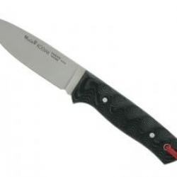 Poignard Muela KODIAK lame 10 cm acier 14C28N, manche micarta gris +étui