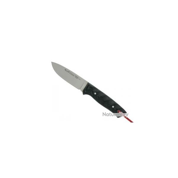 Poignard Muela KODIAK lame 10 cm acier 14C28N, manche micarta gris +tui