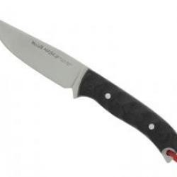 Poignard Muela HUSKY lame 10 cm acier inox X50CrMoV15 manche micarta gris +étui