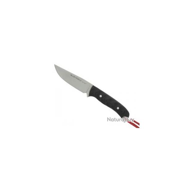 Poignard Muela HUSKY lame 10 cm acier inox X50CrMoV15 manche micarta gris +tui