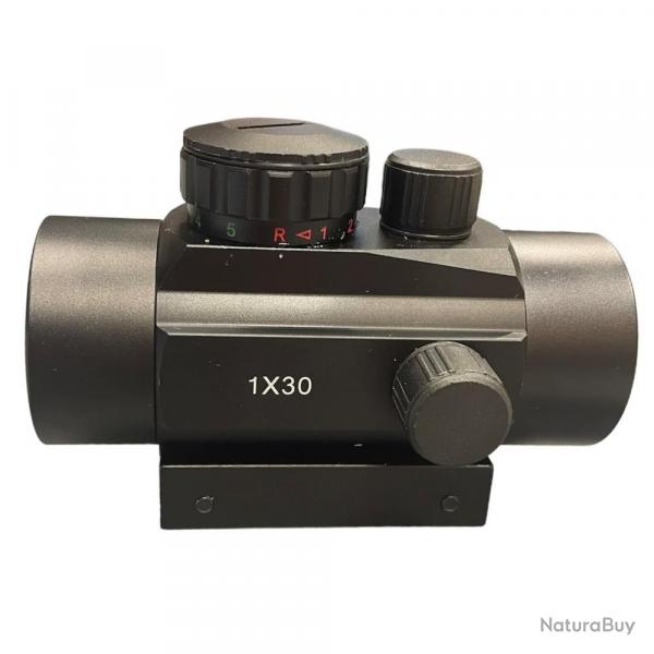 POINT ROUGE TUBULAIRE 30MM + MONTAGE - 