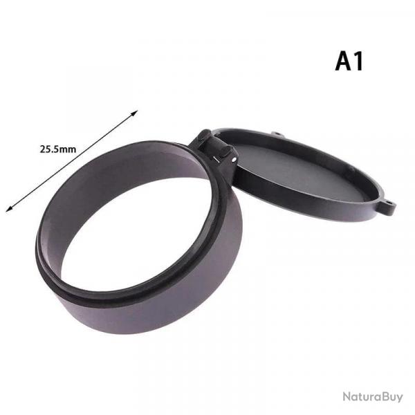 Capuchon protection tlescopique rabattable 25-57mm HELTC - 25.5