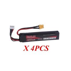 Batterie LiPo 502096 11,1 V 3S 2500 mAh 30 C - 4pcs XT30