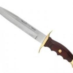 Poignard Muela BOWIE  lame 19 cm acier inox X50CrMoV15, manche stamina +étui