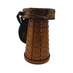 SIEGE RETRACTABLE MARRON AVEC HOUSSE - 