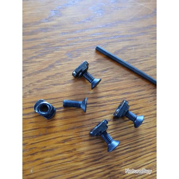 Lot de vis systme M-Lock