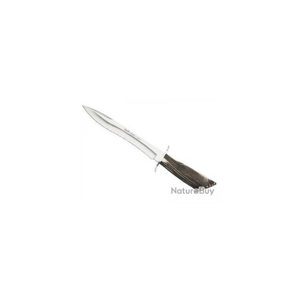 Poignard Muela CHEVREUIL lame 22 cm acier inox X50CrMoV15, manche cerf vritable +tui