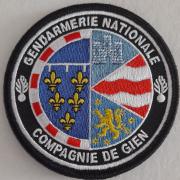 ÉCUSSON (VERT) MILITAIRE peloton intervention gendarmerie insigne tissu