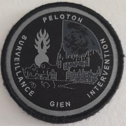 RONDACHE BRODÉE GENDARMERIE N°2 POUR COLLECTION
