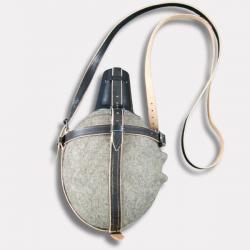 Housse Premium Gourde Médic WH + Sangle - Repro Allemand WW2
