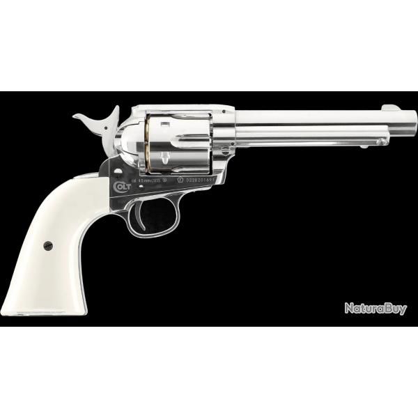 Revolver Colt SAA 45-5-5" NICKEL cal.4,5mm BBS 3j