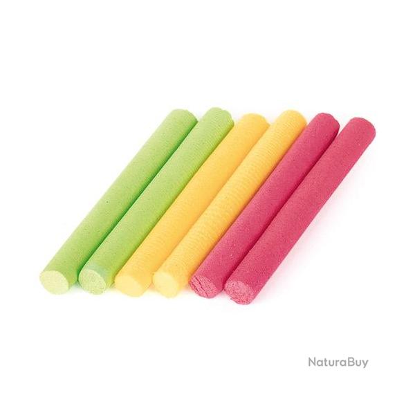 Btonnet de Mousse Extra Carp EXC EVA Foam Stick 6x50mm (les 6)