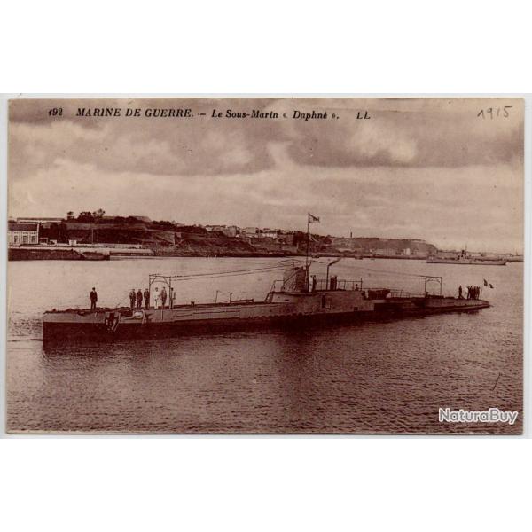 CPA -MARINE GUERRE - Le Sous - Marin " Daphn "   N3917