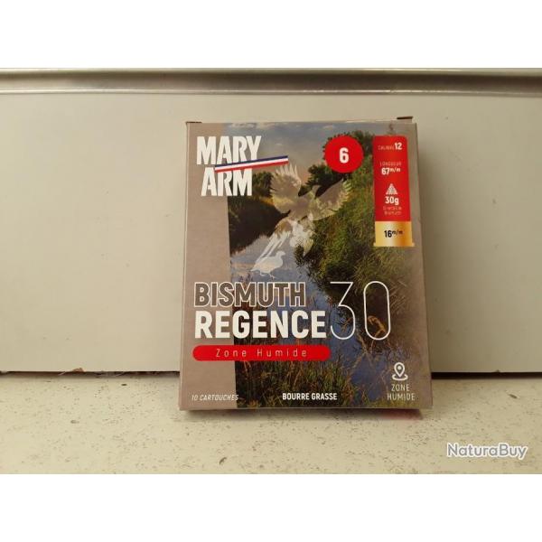 LOT DE  50  CARTOUCHES MARY ARM BISMUTH REGENCE CAL12   .30gr  .BG