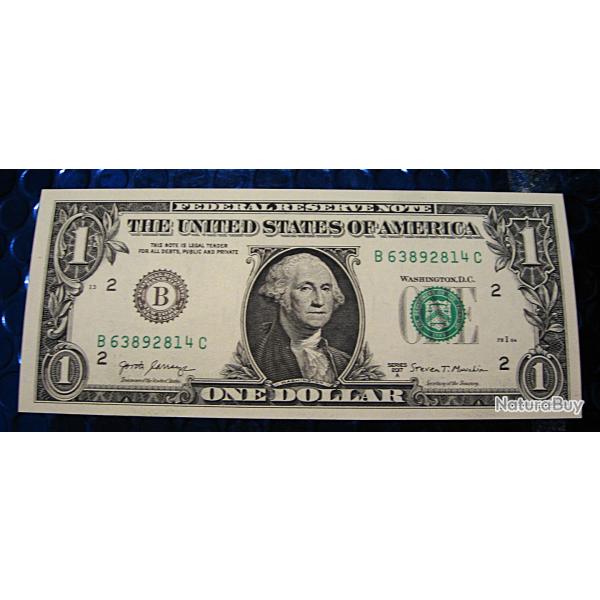U.S.A billet de 1 one  dollars srie 2017  (neuf)