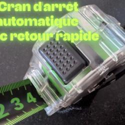 RUBAN A MESURER 5M EN ACIER AU CARBONE NE PLIE  PAS SUR 3 METRES RUBAN INCURVE DE 25mm