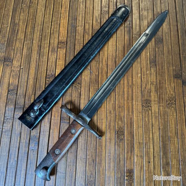 BAONNETTE ITALIENNE CARCANO 1891 GNUTTI WW2 DE 1940