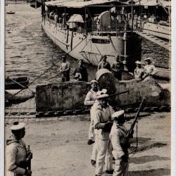 CPA - MARINE DE GUERRE - Fusiliers en exercice  N°3922