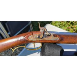MAGNIFIQUE FUSIL KENTUKY DIKAR A PERCUSSION CAL 45 POUDRE NOIRE COMME NEUF