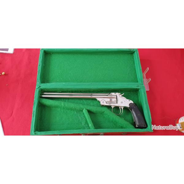 SMITH&WESSON 1891 22LR COFFRET  , CARCASSE AVEC POSSIBILIT DE CHANGEMENTDE CALIBRE 38SW BARILLET 6