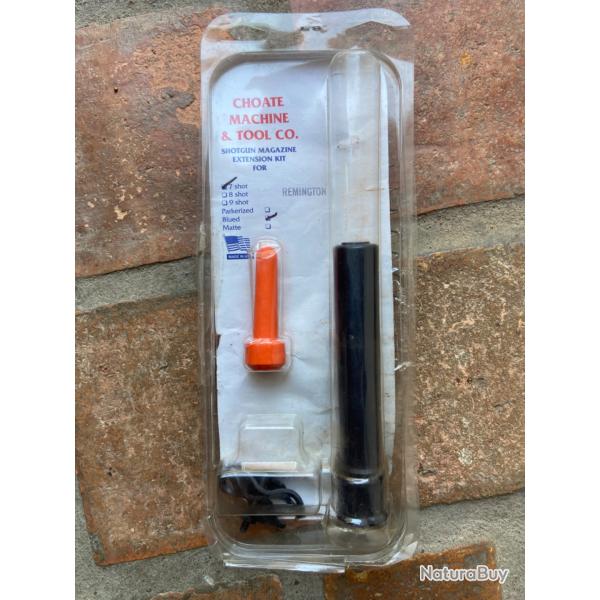 Kit rallonge tube magasin CHOATE +7 coups pour Remington 870